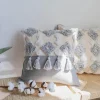 Cozy Cushions Bettzeug-Boho Kissenbezug aus Baumwolle - Ethno Wohndekor Akzent