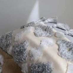 Cozy Cushions Bettzeug-Boho Kissenbezug aus Baumwolle - Ethno Wohndekor Akzent