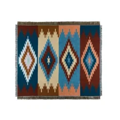 Snug u0026 Soft Bettzeug-Boho Nordische Überwurfdecke - Gemütliche dekorative Strickdecke