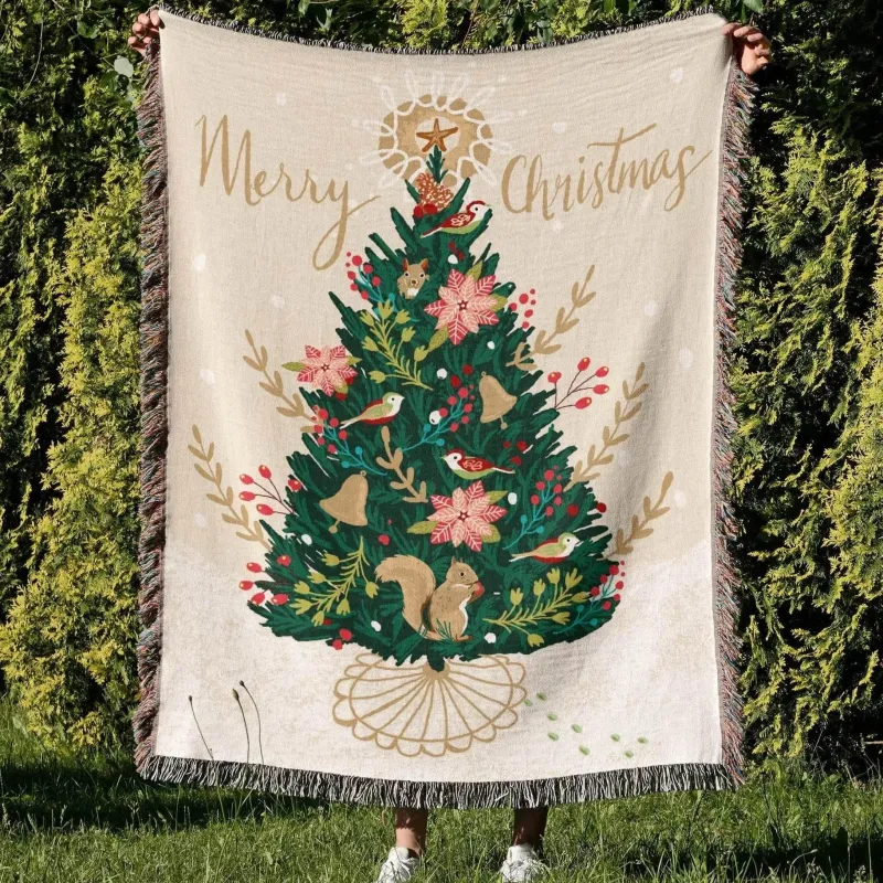 Snug u0026 Soft Bettzeug-Boho Nordische Campingdecke - Schicke Sofadecke Home Decor