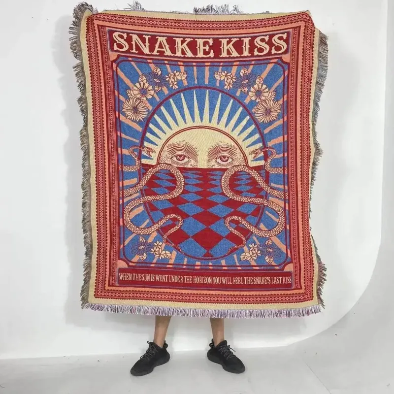 Snug u0026 Soft Bettzeug-Boho Nordische Sofadecke - Gobelin Tagesdecke Dekor