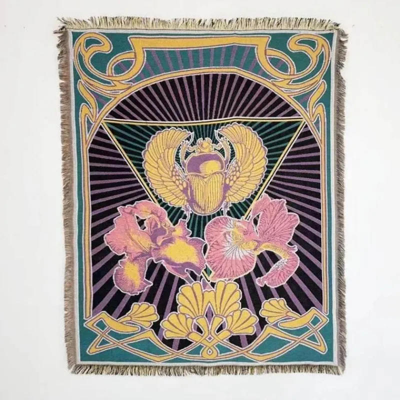 Snug u0026 Soft Bettzeug-Boho Nordische Sofadecke - Gobelin Tagesdecke Dekor