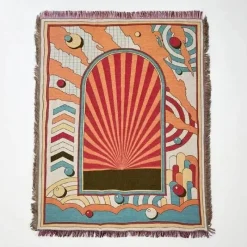 Snug u0026 Soft Bettzeug-Boho Nordische Sofadecke - Gobelin Tagesdecke Dekor