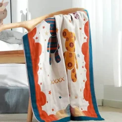 Wrap u0026 Relax Bettzeug-Boho Schnelltrocknendes Badetuch aus Baumwollgaze - Großes Wickeltuch