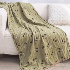 Wrap u0026 Relax Bettzeug-Boho Schnelltrocknendes Badetuch aus Baumwollgaze - Großes Wickeltuch