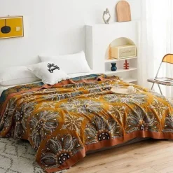 Snug u0026 Soft Bettzeug-Boho-Baumwolldecke – weicher, stylischer Überwurf fürs Bett und unterwegs