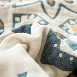 Wrap u0026 Relax Bettzeug-Boho-Überwurfdecke aus Baumwolle – weiche Sommerdecke für Betten