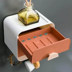 The Blissful Bath Badezimmer-Bohrfreier Seifenspender zur Wandmontage – praktischer Badezimmer-Organizer