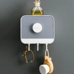 The Blissful Bath Badezimmer-Bohrfreier Seifenspender zur Wandmontage – praktischer Badezimmer-Organizer