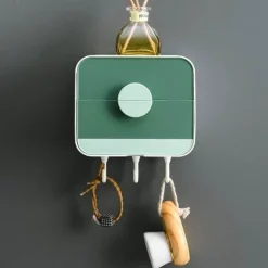 The Blissful Bath Badezimmer-Bohrfreier Seifenspender zur Wandmontage – praktischer Badezimmer-Organizer