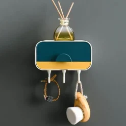 The Blissful Bath Badezimmer-Bohrfreier Seifenspender zur Wandmontage – praktischer Badezimmer-Organizer