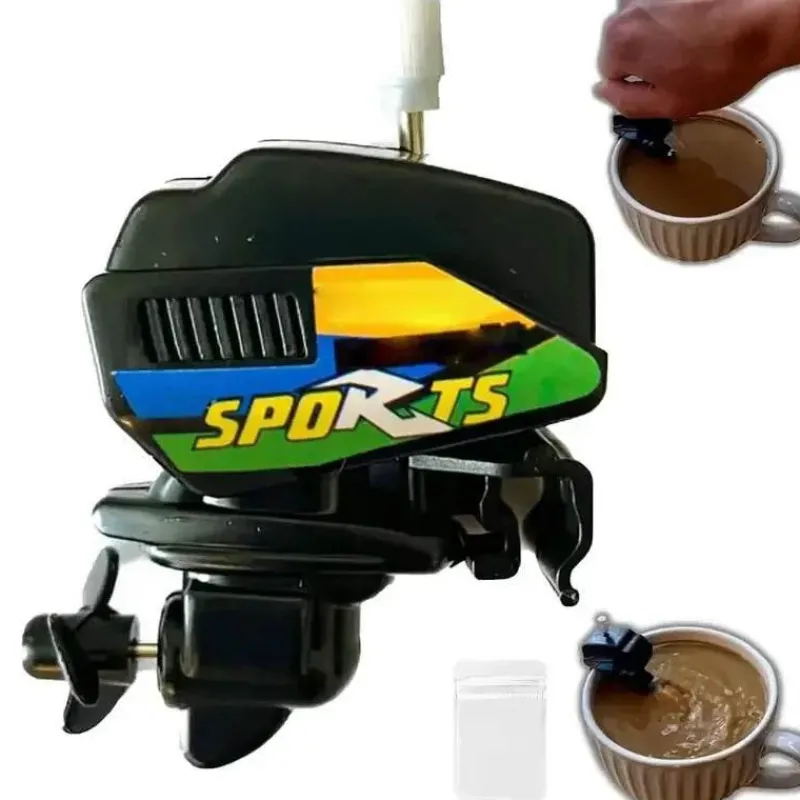 Brew Bliss Küche & Esszimmer-Bootsmotor-Kaffeemixer-Gadget – Lustiges Küchenwerkzeug