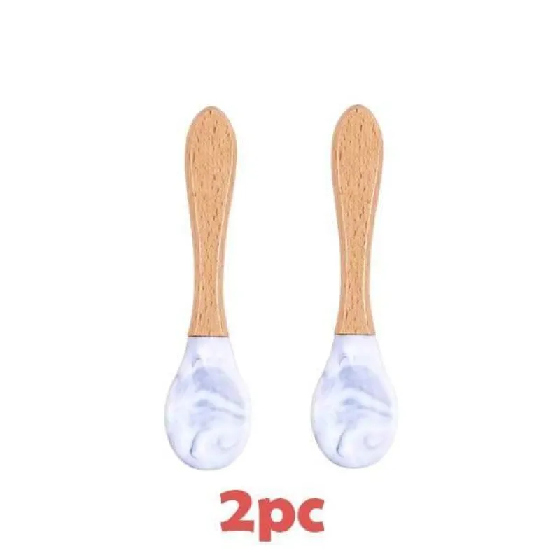 Kinder The Decor Haven Kinderwagen & Zubehör-BPA-freies Babygeschirrset aus Silikon – weich und leicht zu reinigen