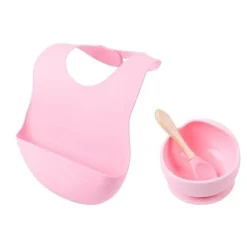 Kinder The Decor Haven Kinderwagen & Zubehör-BPA-freies Babygeschirrset aus Silikon – weich und leicht zu reinigen