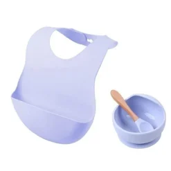 Kinder The Decor Haven Kinderwagen & Zubehör-BPA-freies Babygeschirrset aus Silikon – weich und leicht zu reinigen