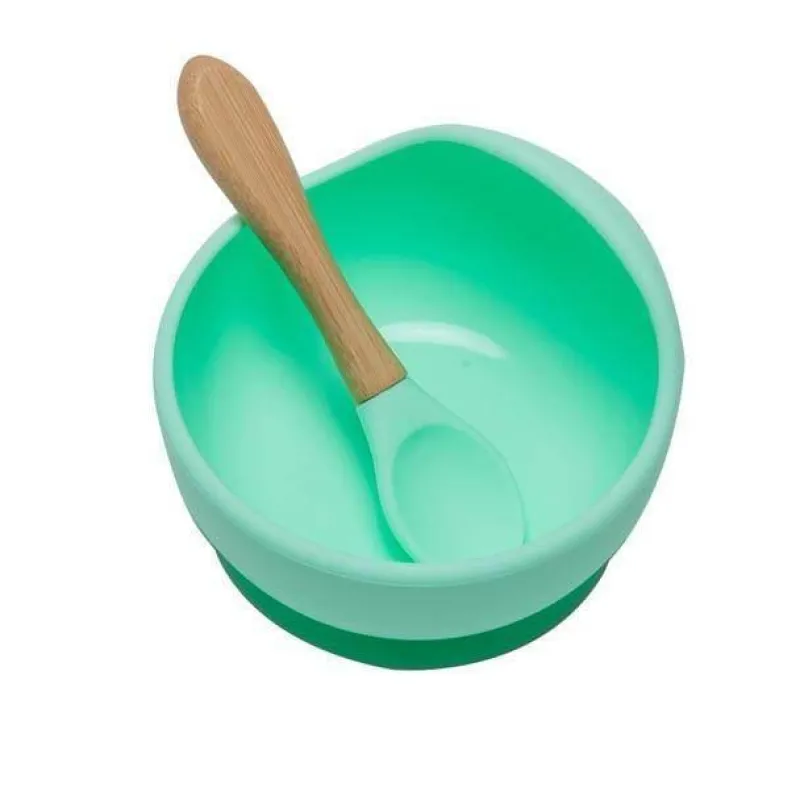 Kinder The Decor Haven Kinderwagen & Zubehör-BPA-freies Babygeschirrset aus Silikon – weich und leicht zu reinigen