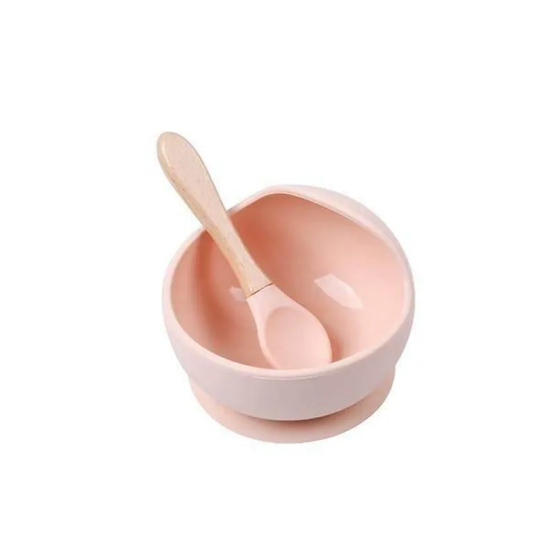 Kinder The Decor Haven Kinderwagen & Zubehör-BPA-freies Babygeschirrset aus Silikon – weich und leicht zu reinigen