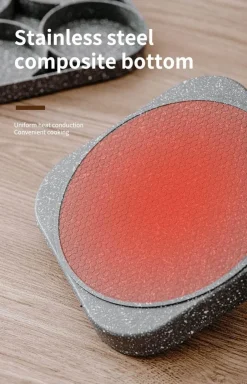 Deco Küche & Esszimmer-Breakfast Skillet – Multifunktionale Kochpfanne