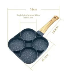 Deco Küche & Esszimmer-Breakfast Skillet – Multifunktionale Kochpfanne