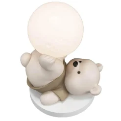 Bright Accents Beleuchtung-Bären-Nachtlampe – Süßes Tischlicht aus Kunstharz
