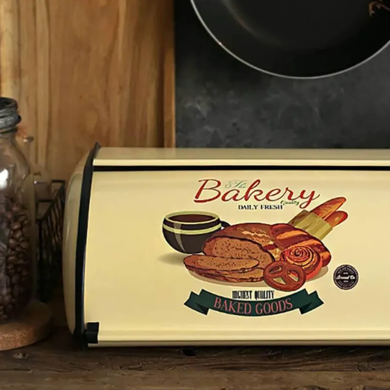 Space Savvy Küche & Esszimmer-Brotaufbewahrungsbox - Frischhaltebehälter