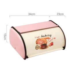 Space Savvy Küche & Esszimmer-Brotaufbewahrungsbox - Frischhaltebehälter