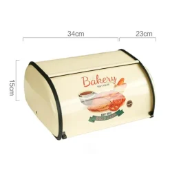 Space Savvy Küche & Esszimmer-Brotaufbewahrungsbox - Frischhaltebehälter