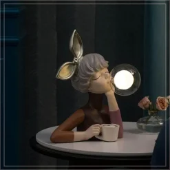 Illuminate Home Beleuchtung-Bubble Girl Nachtlicht - Dekorative Ambientelampe