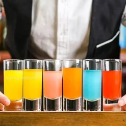 Plates u0026 More Küche & Esszimmer-Bullet Cocktilgläser – 6er-Set, elegnte Trinkgläser