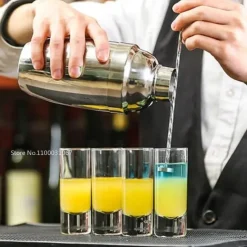 Plates u0026 More Küche & Esszimmer-Bullet Cocktilgläser – 6er-Set, elegnte Trinkgläser