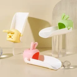 The Blissful Bath Badezimmer-Bunny Faucet Handle Extender - Kids Bathroom Accessory