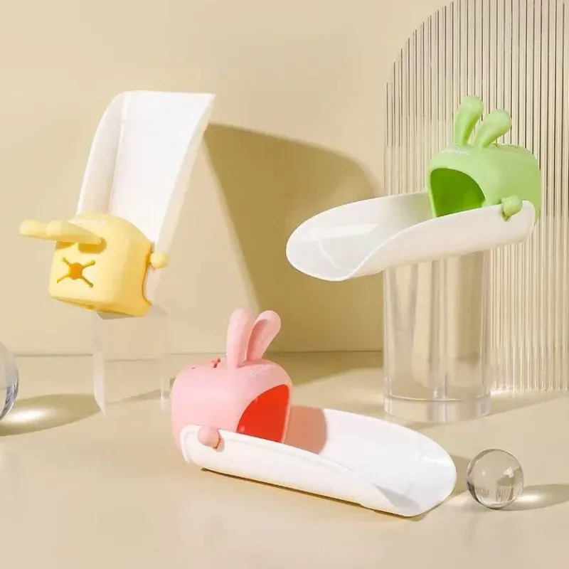 The Blissful Bath Badezimmer-Bunny Faucet Handle Extender - Kids Bathroom Accessory