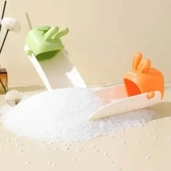 The Blissful Bath Badezimmer-Bunny Faucet Handle Extender - Kids Bathroom Accessory