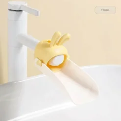 The Blissful Bath Badezimmer-Bunny Faucet Handle Extender - Kids Bathroom Accessory