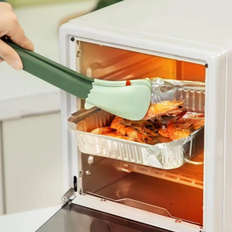 The Decor Haven Camping-Werkzeuge|Küche & Esszimmer-Bunte Antihaft-Zangen – Kochutensilien mit matter Oberfläche