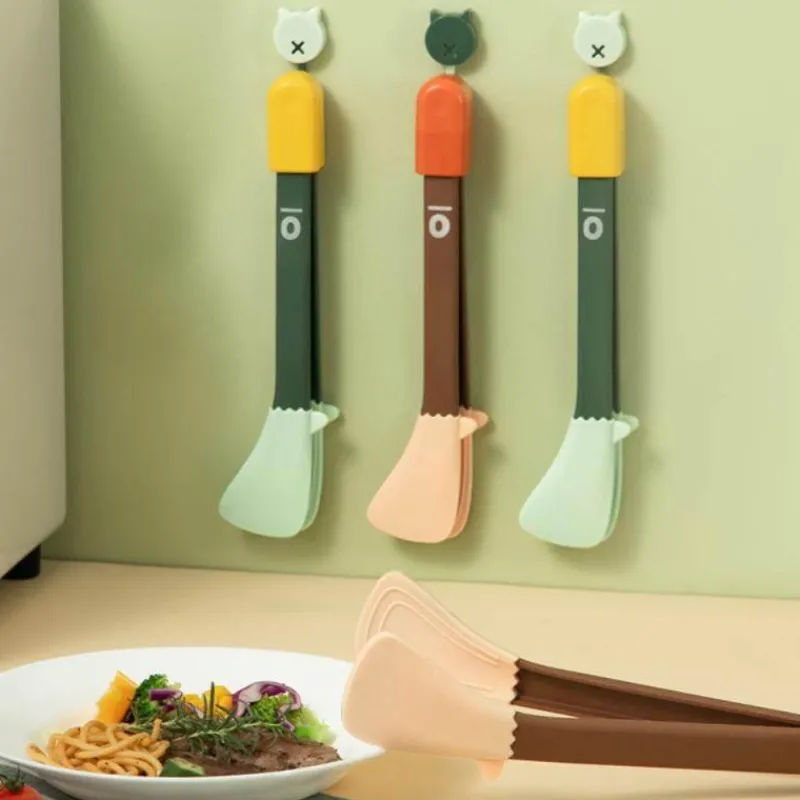 The Decor Haven Camping-Werkzeuge|Küche & Esszimmer-Bunte Antihaft-Zangen – Kochutensilien mit matter Oberfläche