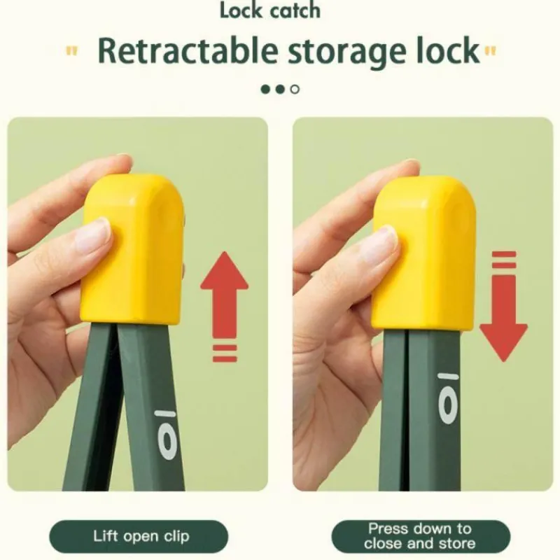 The Decor Haven Camping-Werkzeuge|Küche & Esszimmer-Bunte Antihaft-Zangen – Kochutensilien mit matter Oberfläche