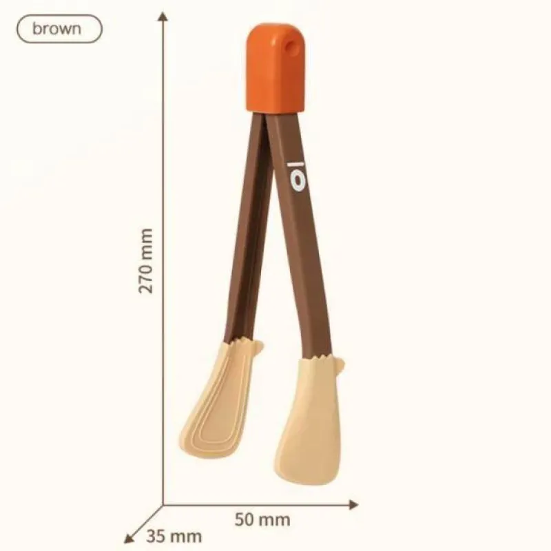 The Decor Haven Camping-Werkzeuge|Küche & Esszimmer-Bunte Antihaft-Zangen – Kochutensilien mit matter Oberfläche