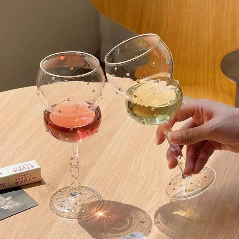 Plates u0026 More Küche & Esszimmer-Bunte Champagnergläser aus Kristallglas – Gem Spark-Glas-Set