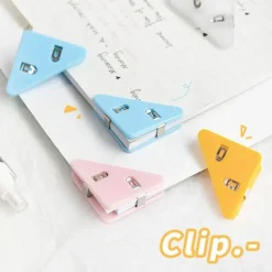 Comfort u0026 Style Gadgets Für Zuhause-Bunte dreieckige Bucheckenklammern – einfache Seitenhalter zum Lesen