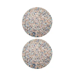 Brew Bliss Küche & Esszimmer-Bunte Korkuntersetzer – Lebendige Getränkeuntersetzer fürs Homeoffice