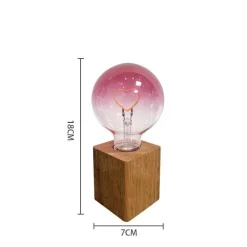 Bright Accents Beleuchtung-Bunte LED-Nachtlichtbirne - Kreative Akzentlampe