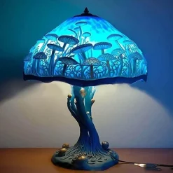 Willow u0026 Whim Beleuchtung-Bunte Pilz-Harzlampe - Einzigartiges Wohndekorlicht