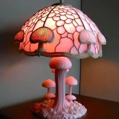 Willow u0026 Whim Beleuchtung-Bunte Pilz-Harzlampe - Einzigartiges Wohndekorlicht
