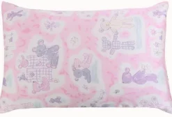 Plush Perch Bettzeug-Bunte Seidenkissenbezüge - 100 % natürlicher Stoff