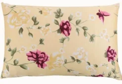 Plush Perch Bettzeug-Bunte Seidenkissenbezüge - 100 % natürlicher Stoff