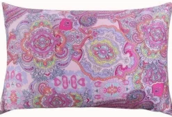 Plush Perch Bettzeug-Bunte Seidenkissenbezüge - 100 % natürlicher Stoff