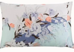 Plush Perch Bettzeug-Bunte Seidenkissenbezüge - 100 % natürlicher Stoff