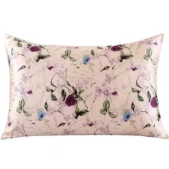 Plush Perch Bettzeug-Bunte Seidenkissenbezüge - 100 % natürlicher Stoff