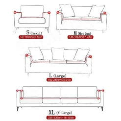 Comfort u0026 Style Gadgets Für Zuhause-Bunter rutschfester Sofabezug – moderner Möbelschutz